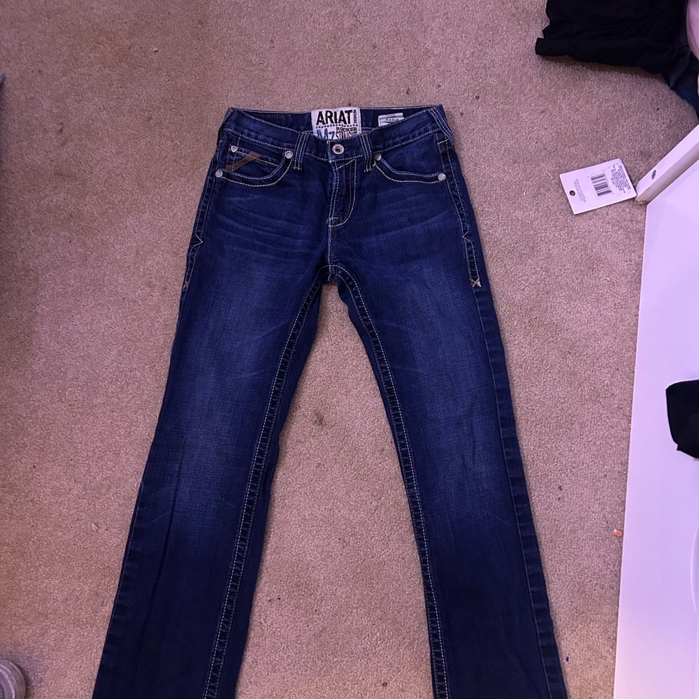 Ariat Women's Dark Blue Straight Leg Jeans
